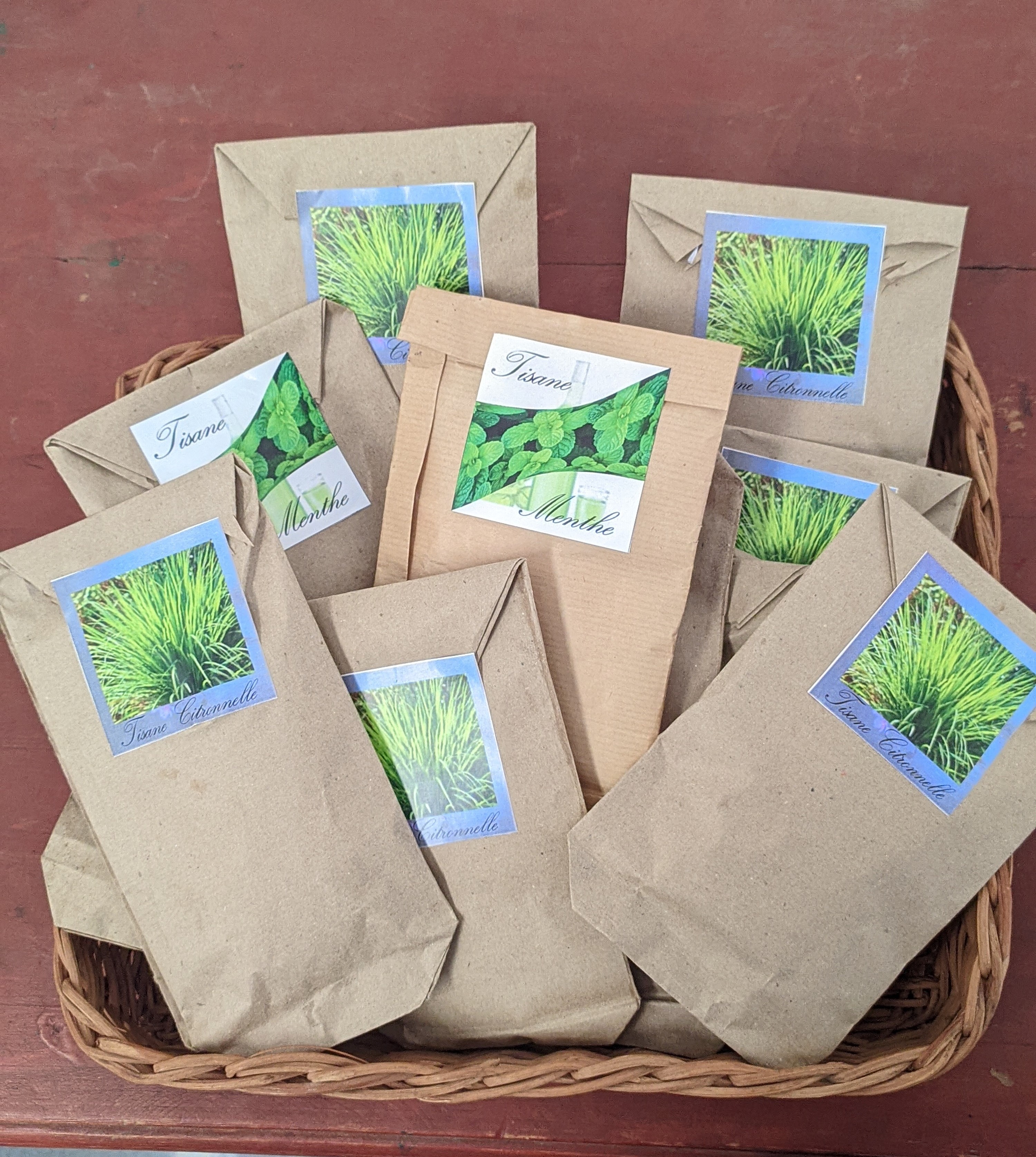 Tisane citronnelle et Menthe